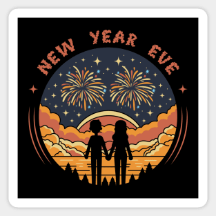 New Year Eve Sticker